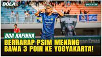 Tak Dibawa ke GBK, Rafinha Doakan PSIM Bisa Menang Lawan Persija