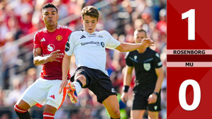 VIDEO bàn thắng Rosenborg vs MU: 1-0 (Giao hữu quốc tế 2024)