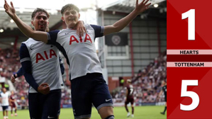 VIDEO bàn thắng Hearts vs Tottenham: 1-5 (Giao hữu CLB 2024)