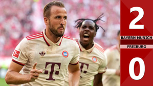 VIDEO bàn thắng Bayern Munich vs Freiburg: 2-0 (Vòng 2 Bundesliga 2024/25)