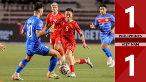 VIDEO bàn thắng Philippines vs Việt Nam: 1-1 (Vòng bảng AFF Cup 2024)